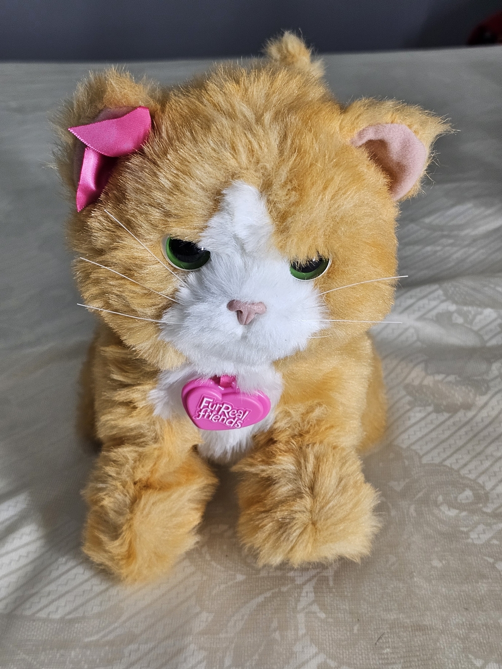 FurReal Friends Daisy Plays With Me Kitty Cat Animatronic Plush 2012